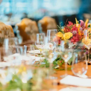 Premium wedding reception styling and romantic ambience